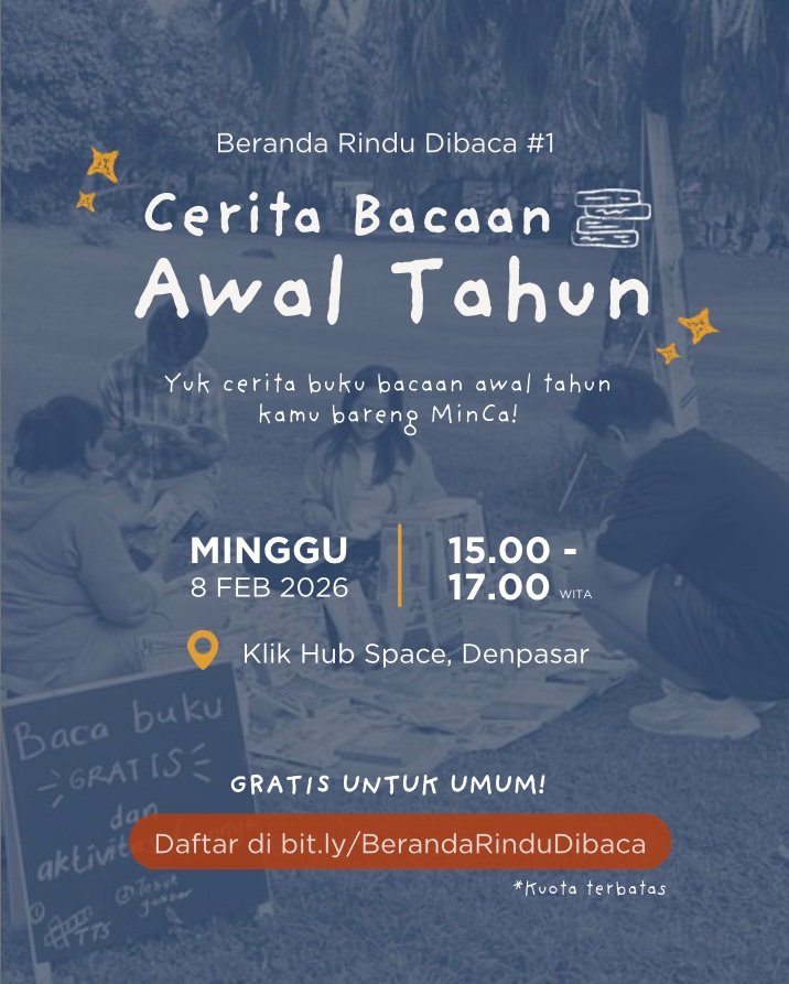 beranda rindu di baca